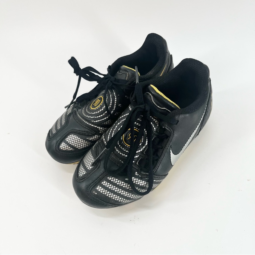 Nike 90 Soccer Cleats Black Nike Cleats High Quality Size 10c Child’s Size 10